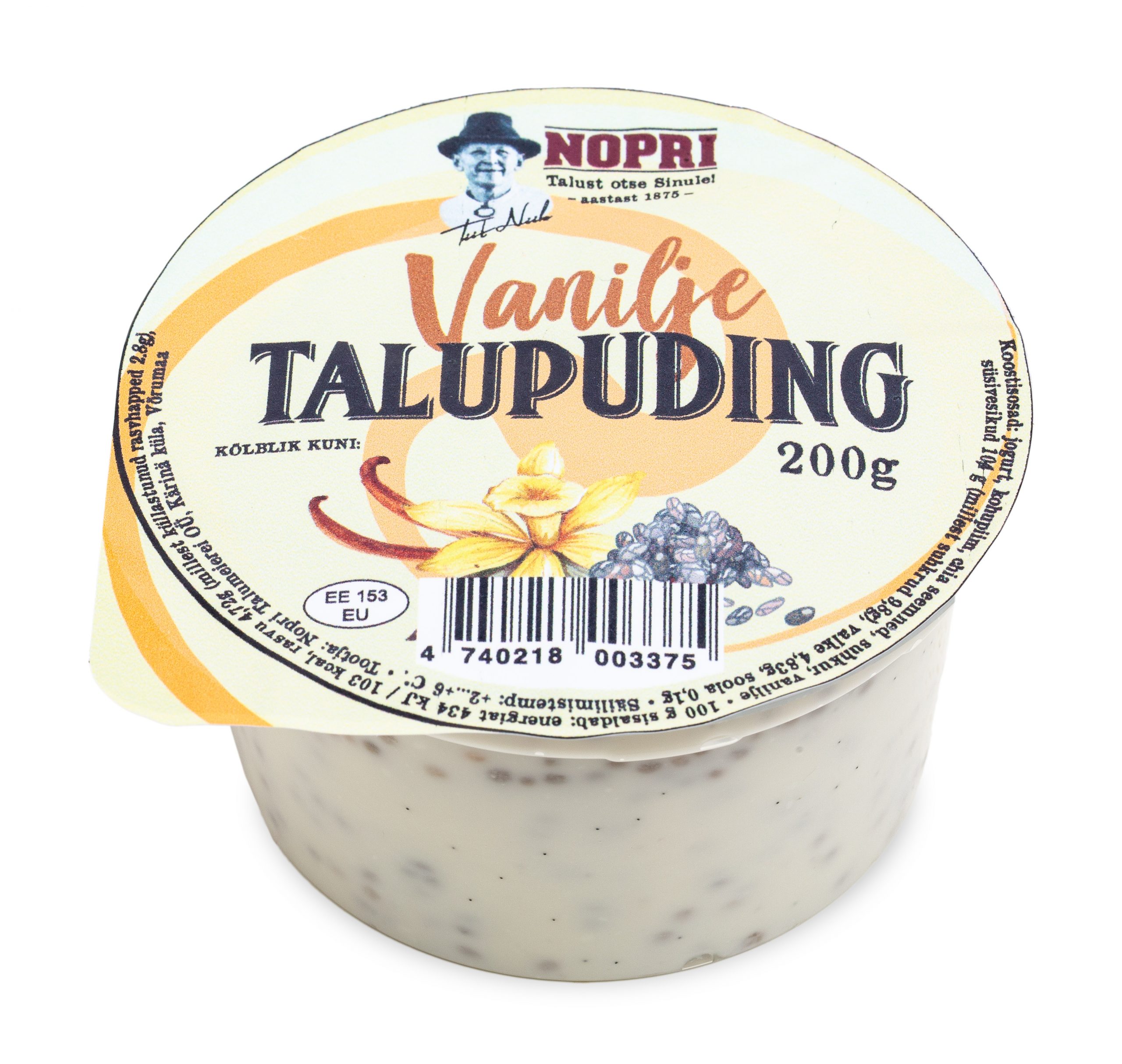 Vanilje talupuding